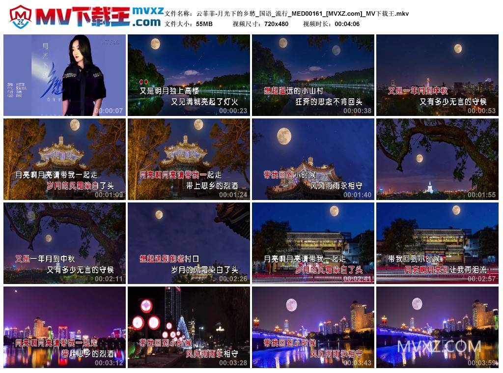 云菲菲-月光下的乡愁_国语_流行_MED00161